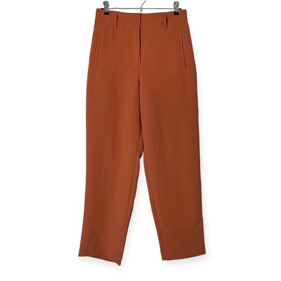 Wilfred Pants - Aritzia Wilfred High-Waisted Tie Front Dress Pant in Morrocan Spice - Size 6
